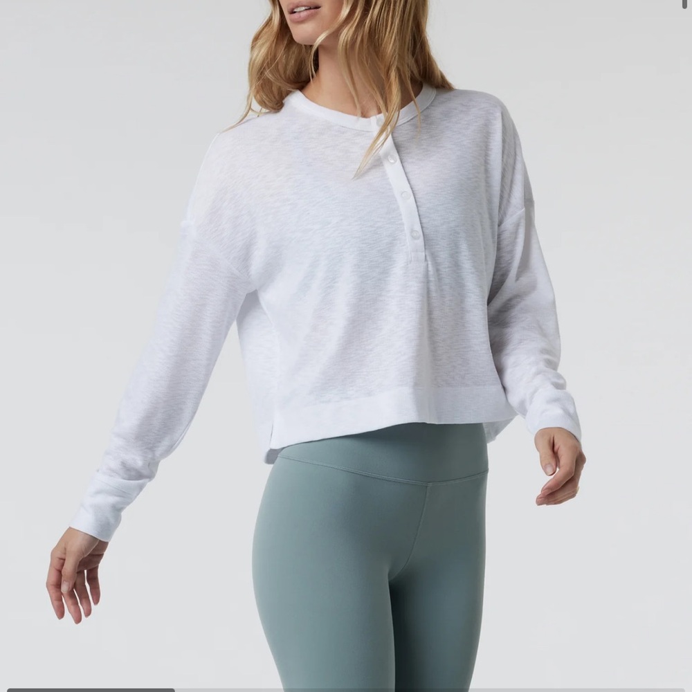 Vuori Long Sleeve Sunrise Oversize Henley